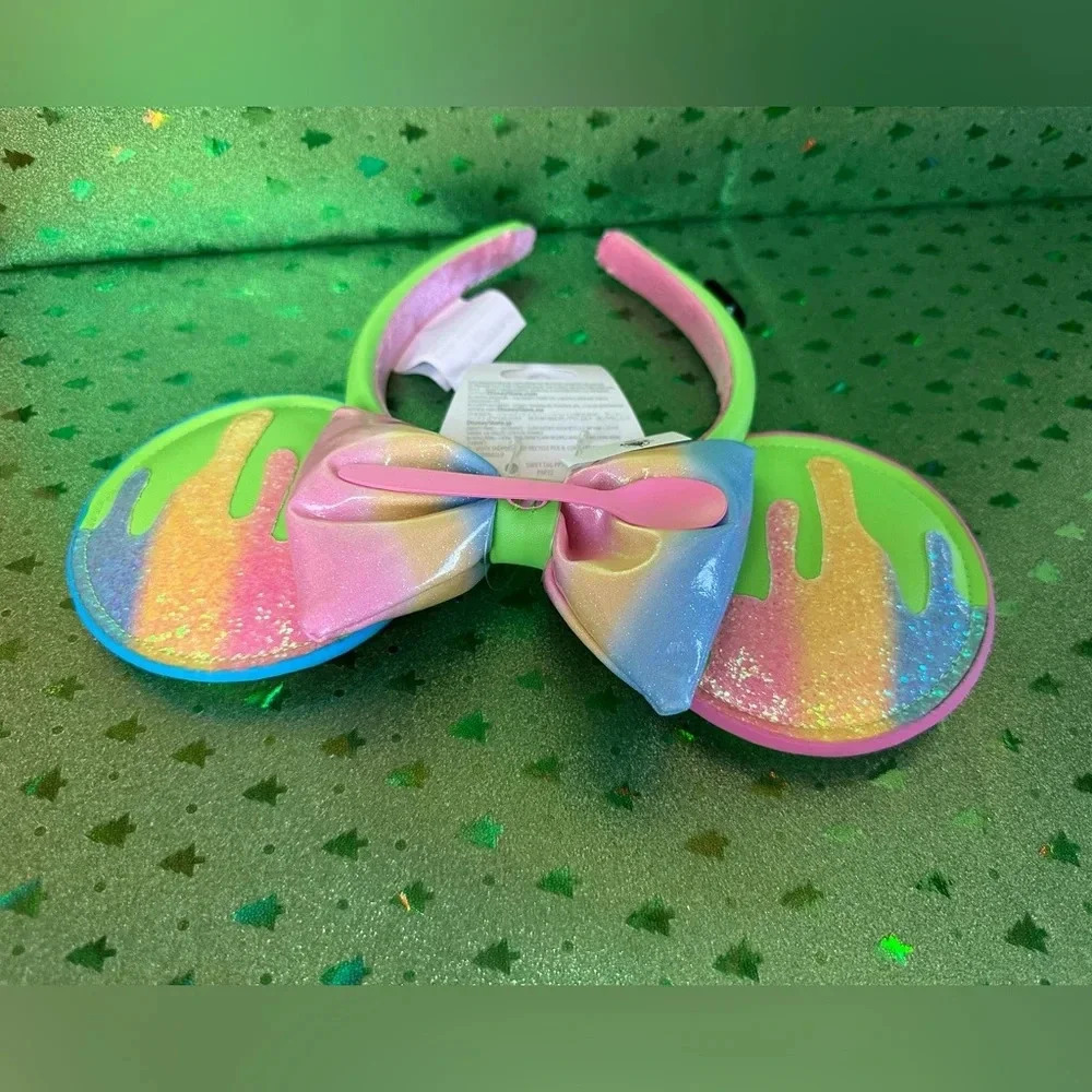 Disney Parks Minnie Mouse Shaved Ice Ear Headband for Adults – Disney Eats NWT - Picture 4 of 5
